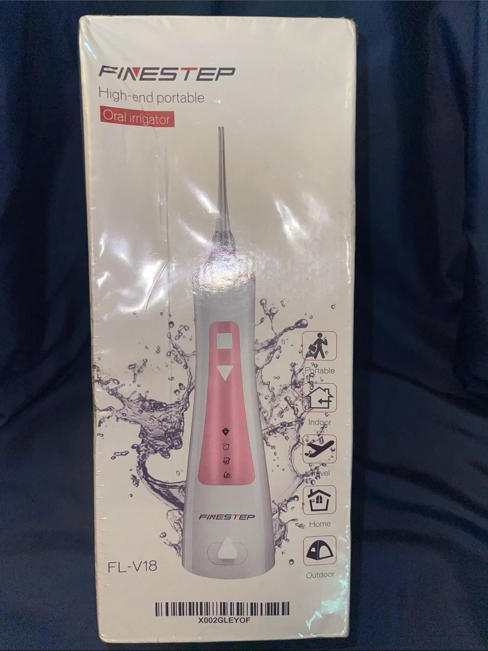 Finestep High-End Pink Portable Oral Irrigator - FL-V18